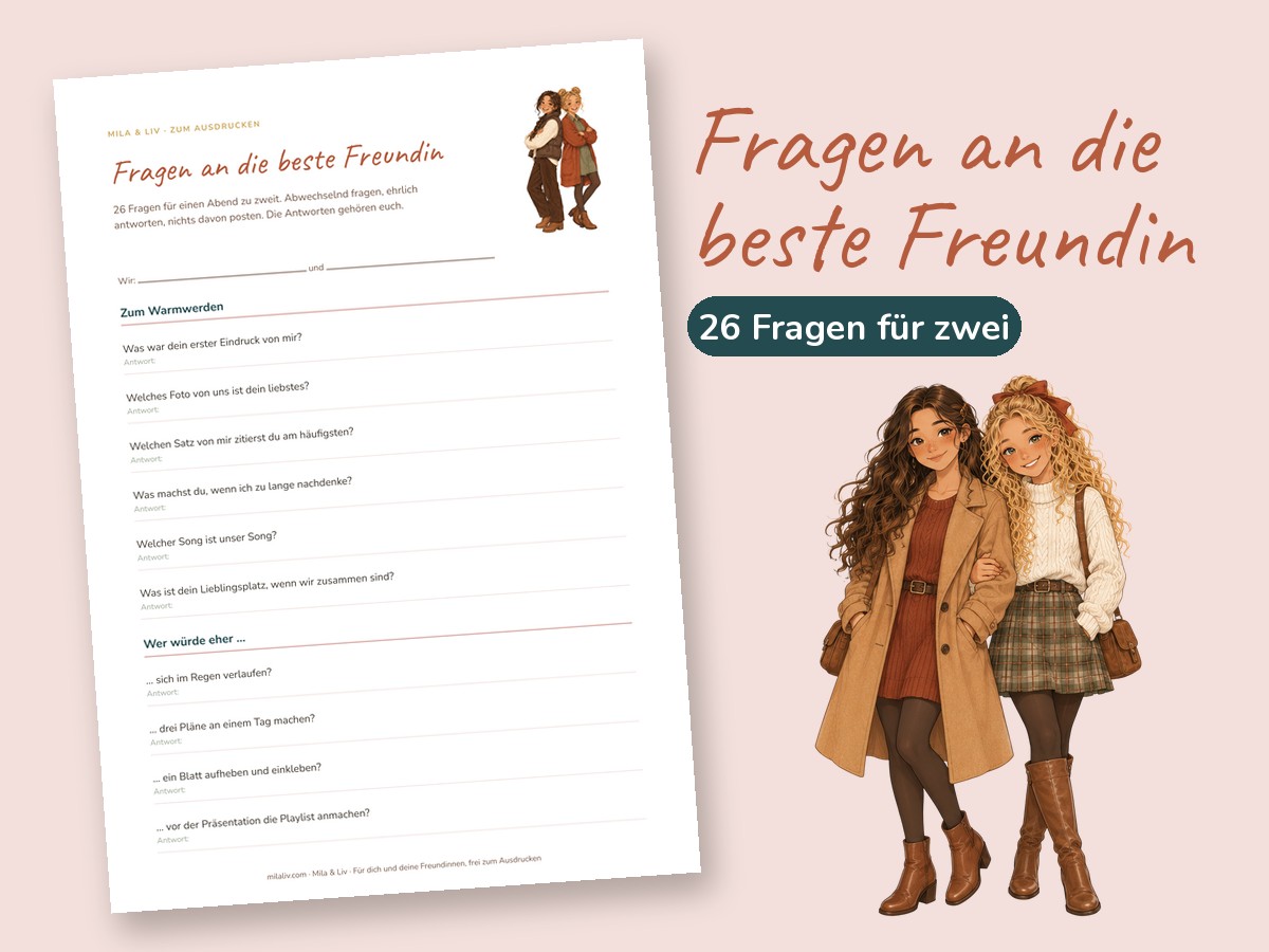 Fragen an die beste Freundin