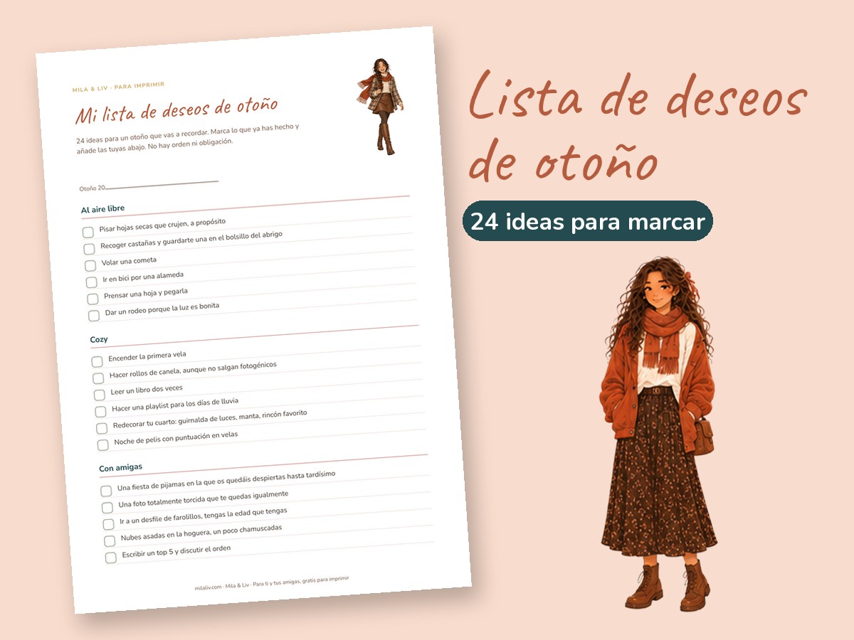 Lista de deseos de otoño